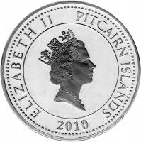 () Монета Остров Питкерн 2010 год 2  ""   Медь-Никель  UNC